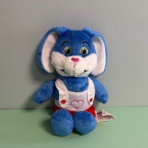 Kinder Surprise Easter Blue Bunny Rabbit Plush Stuffed Animal, Kids Plush Toy
